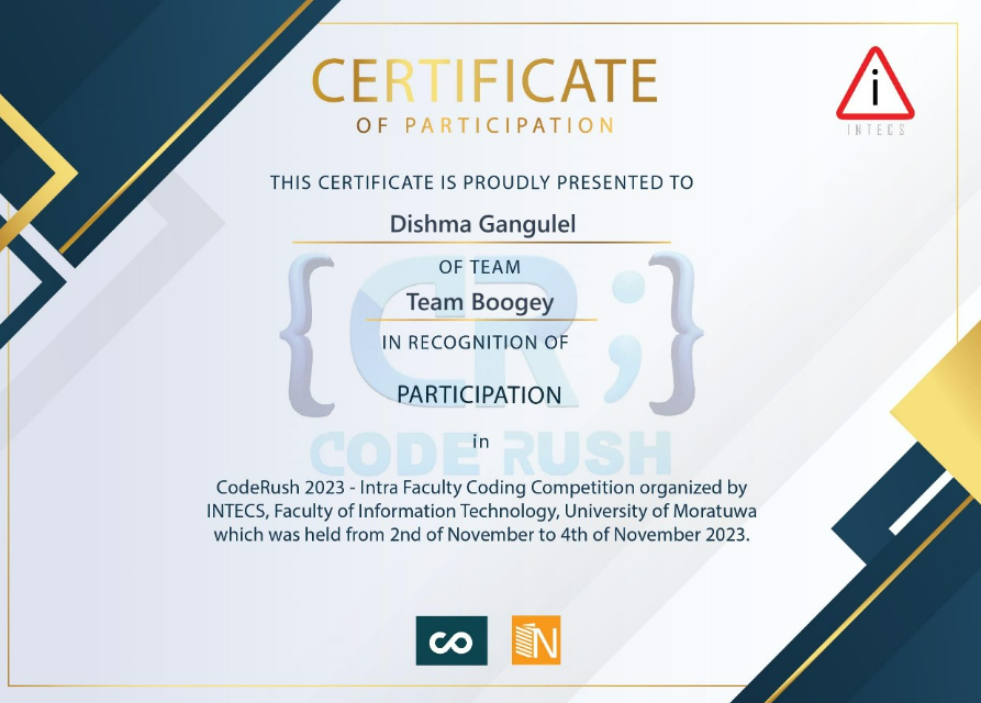 Participation Achievement